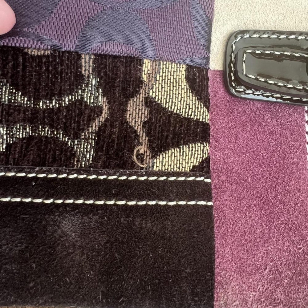 Coach Multicolor Patchwork Tote - image 4